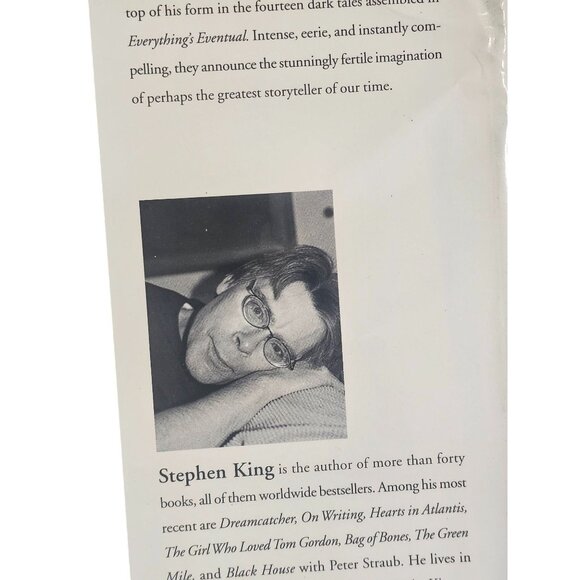 Stephen King "Everythings Eventual" 14 Dark Tales Hardcover Book - Picture 7 of 7